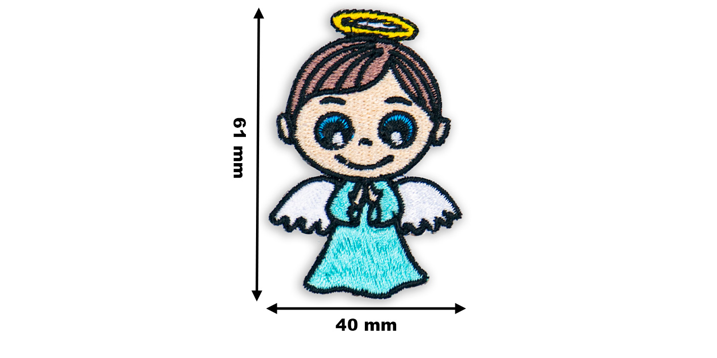 Naszywka naprasowanka aniołek aniela